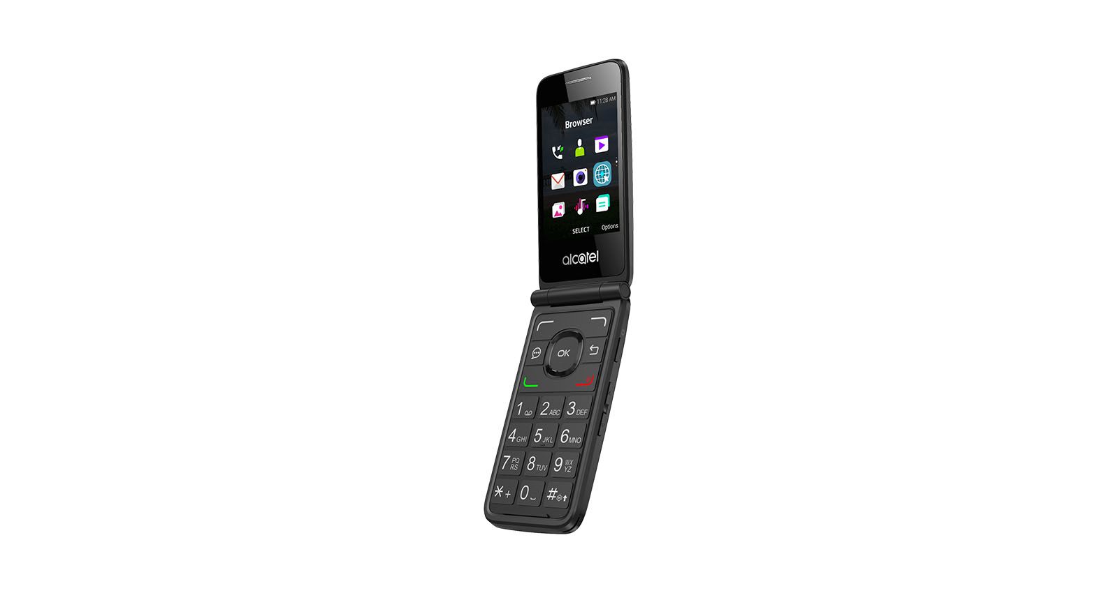 Alcatel MYFLIP™: Simply Connected. A flip phone with 4G LTE : Alcatel Mobile